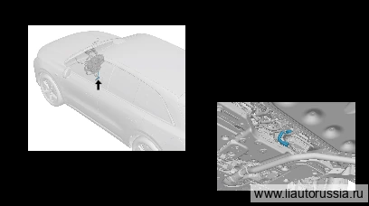 Подводящий шланг PTC — расположение