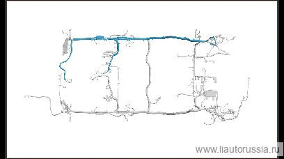 Жгут проводов GPS-антенны (кузовной участок) — расположение